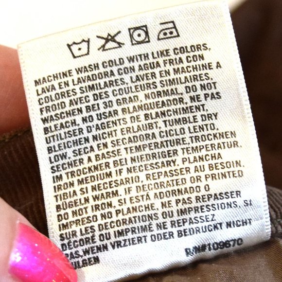 Citizens of Humanity Avedon Velvet Corduroy Pants in Chocolate Brown - Picture 12 of 12